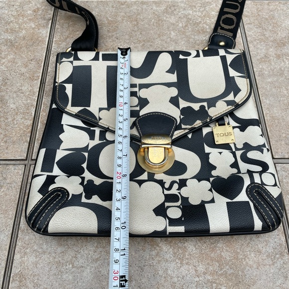 TOUS Messenger Crossbody Shoulder Handbag - Picture 10 of 14
